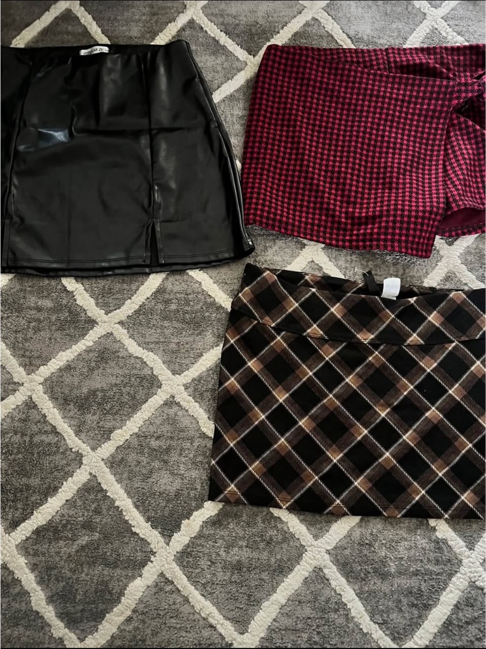 3 skirts for sale! All medium. Brown is Large.